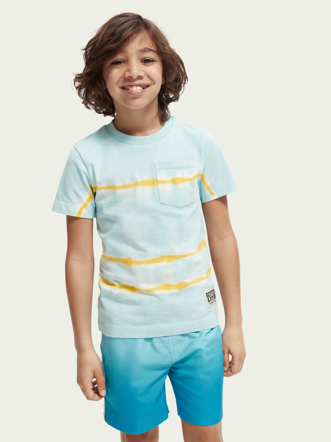 Relaxed-Fit Organic Short Sleeve Tie-Dye T-Shirt
