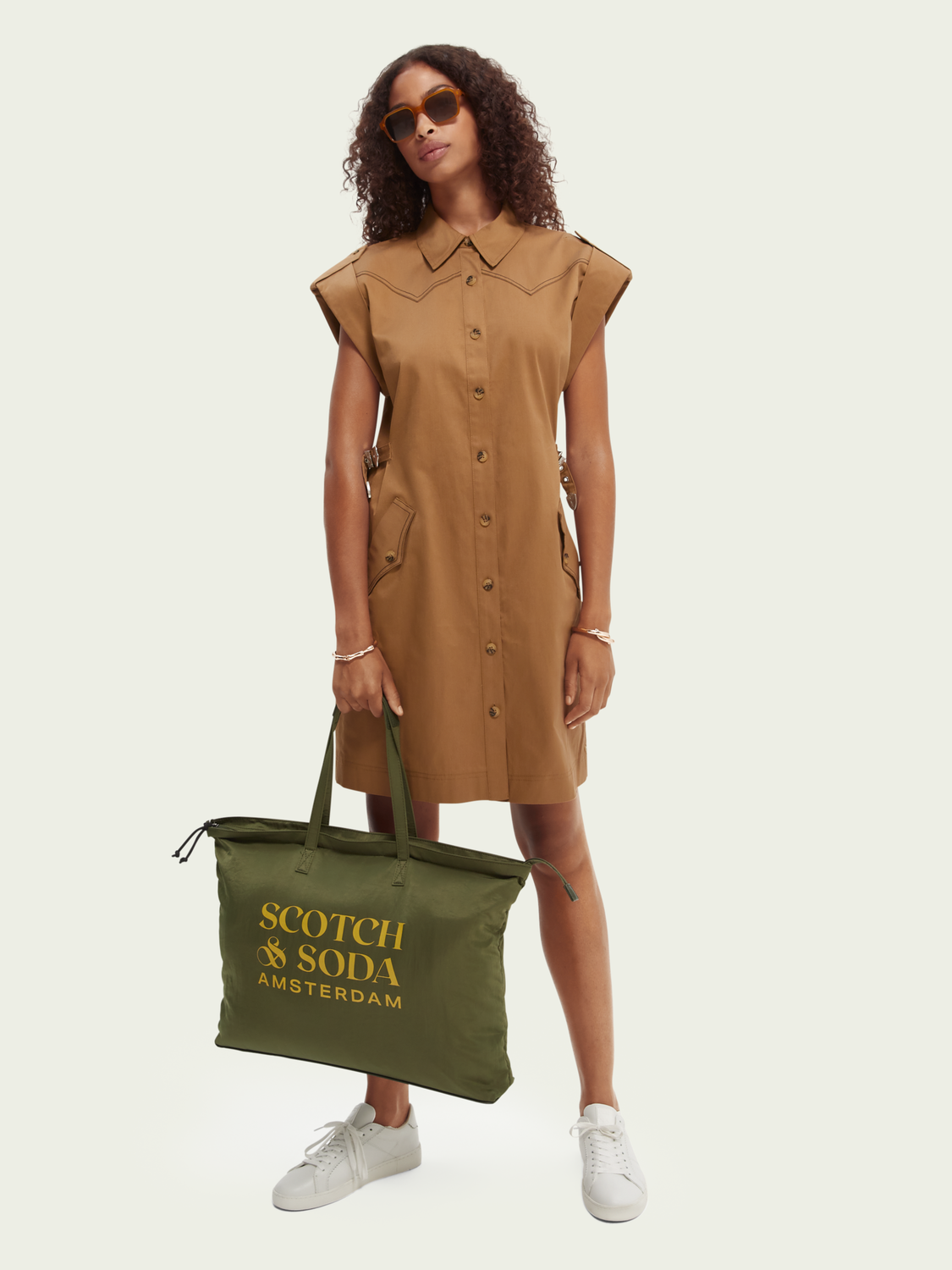 The Centraal Unisex Foldaway Tote Bag | scotch & soda outlet