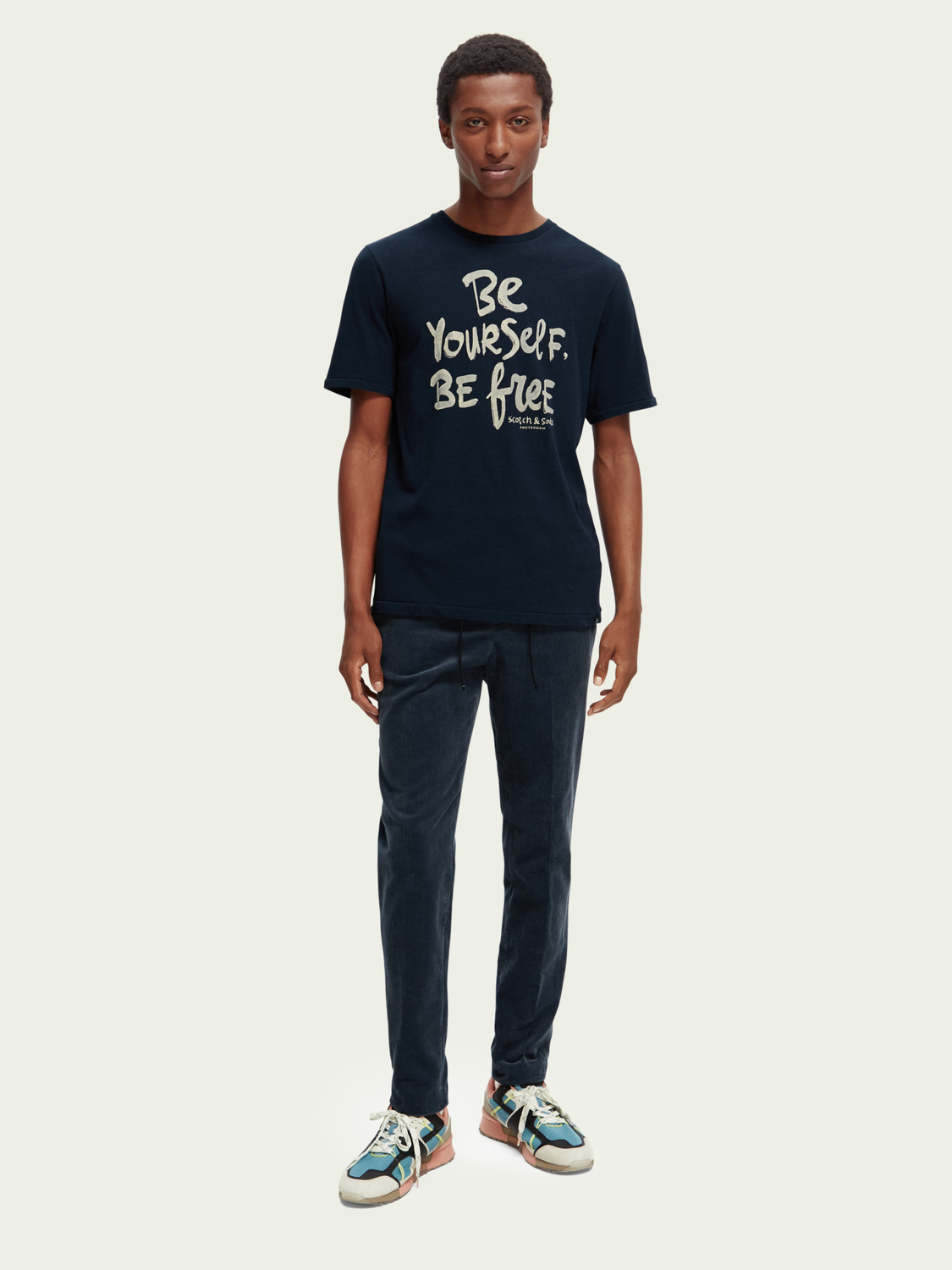 Regular Fit Graphic Crewneck T-Shirt | Scotch And Soda Outlet
