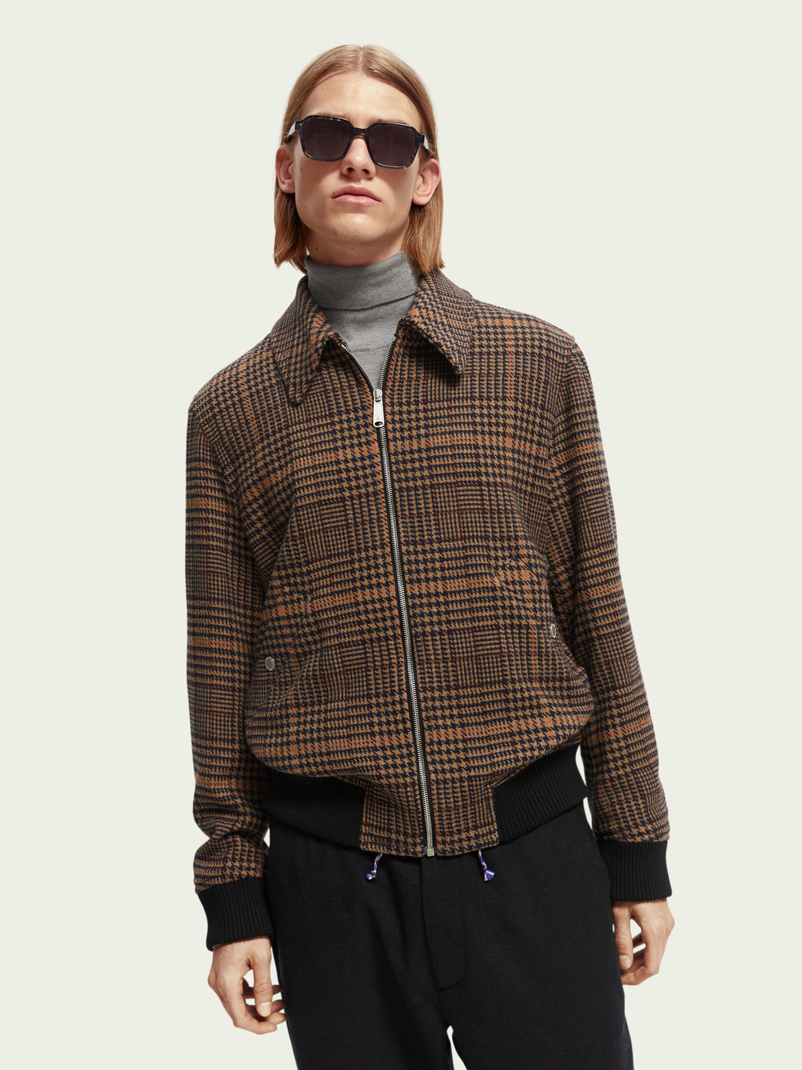 Wool-Blend Bomber Jacket | Scotch And Soda Outlet