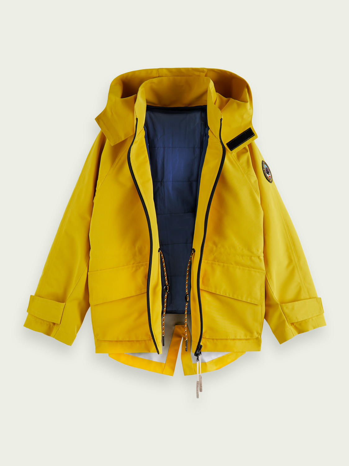 Raincoat With Detachable Inner Vest