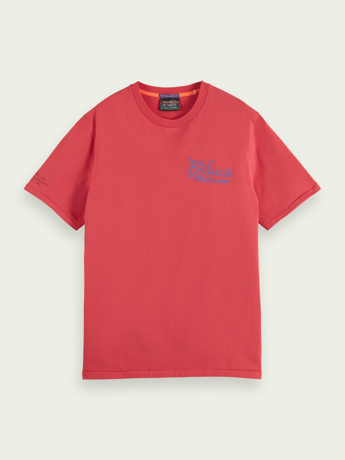 Organic Cotton Artwork T-Shirt | Scotch And Soda Outlet