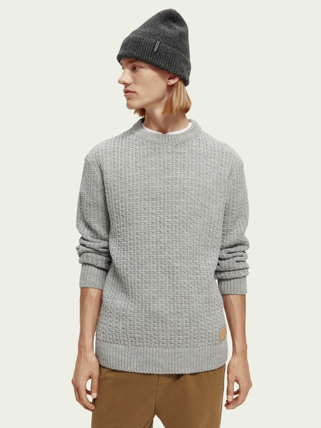 Structured Knit Sweater | Scotch And Soda Outlet