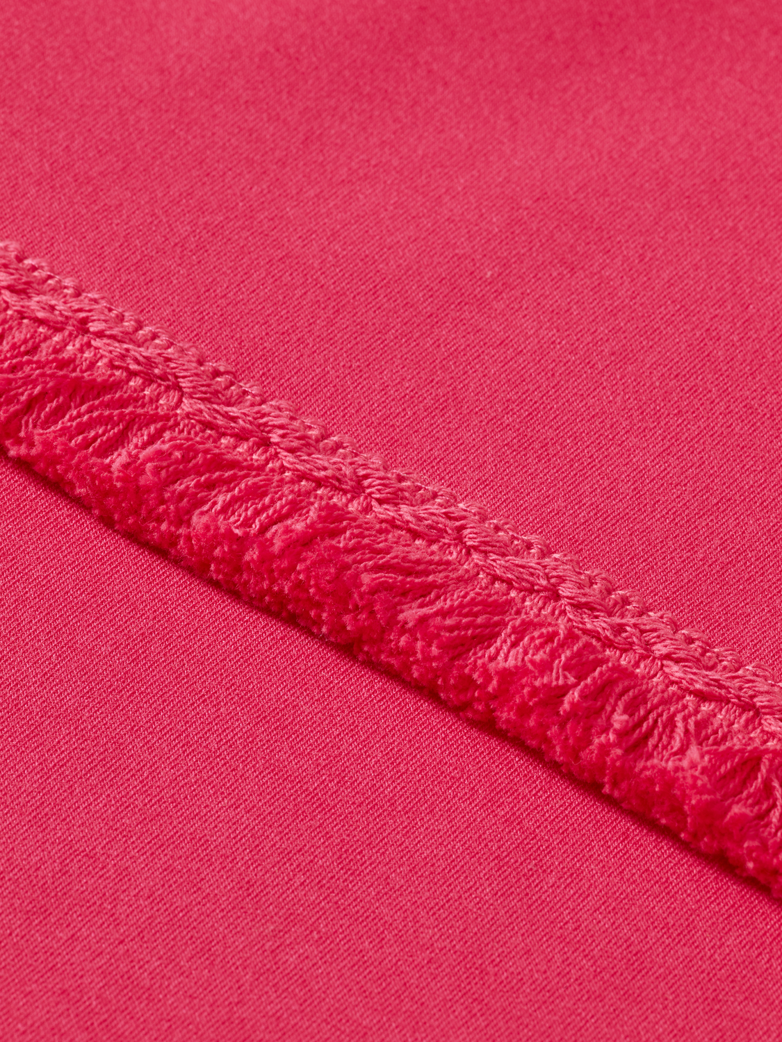 Fringed Oversized Raglan Sweatshirt | scotch & soda outlet