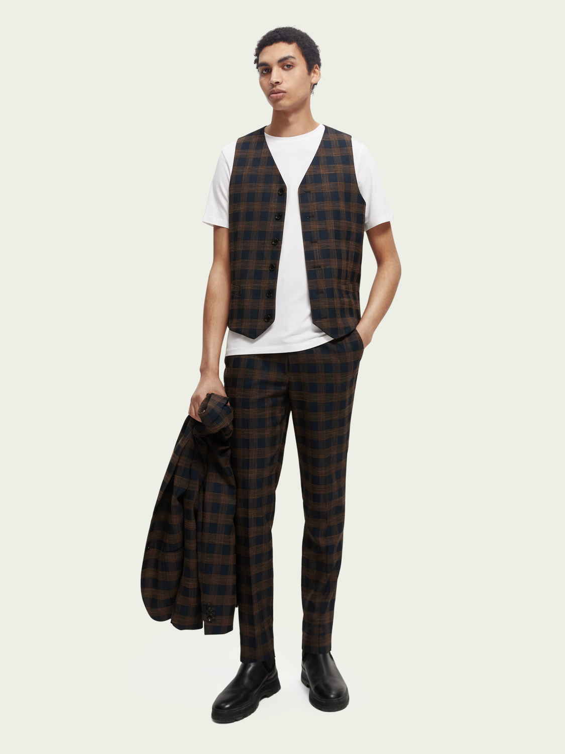 Yarn-Dyed Gilet | Scotch And Soda Outlet