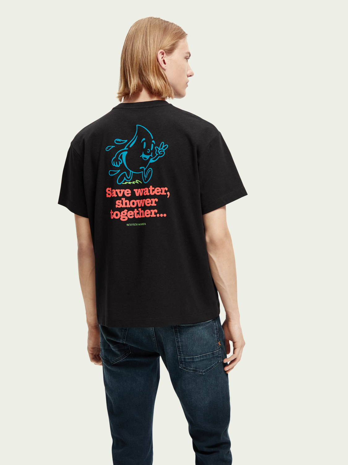 Unisex Trees For All Crewneck T-Shirt | scotch & soda outlet