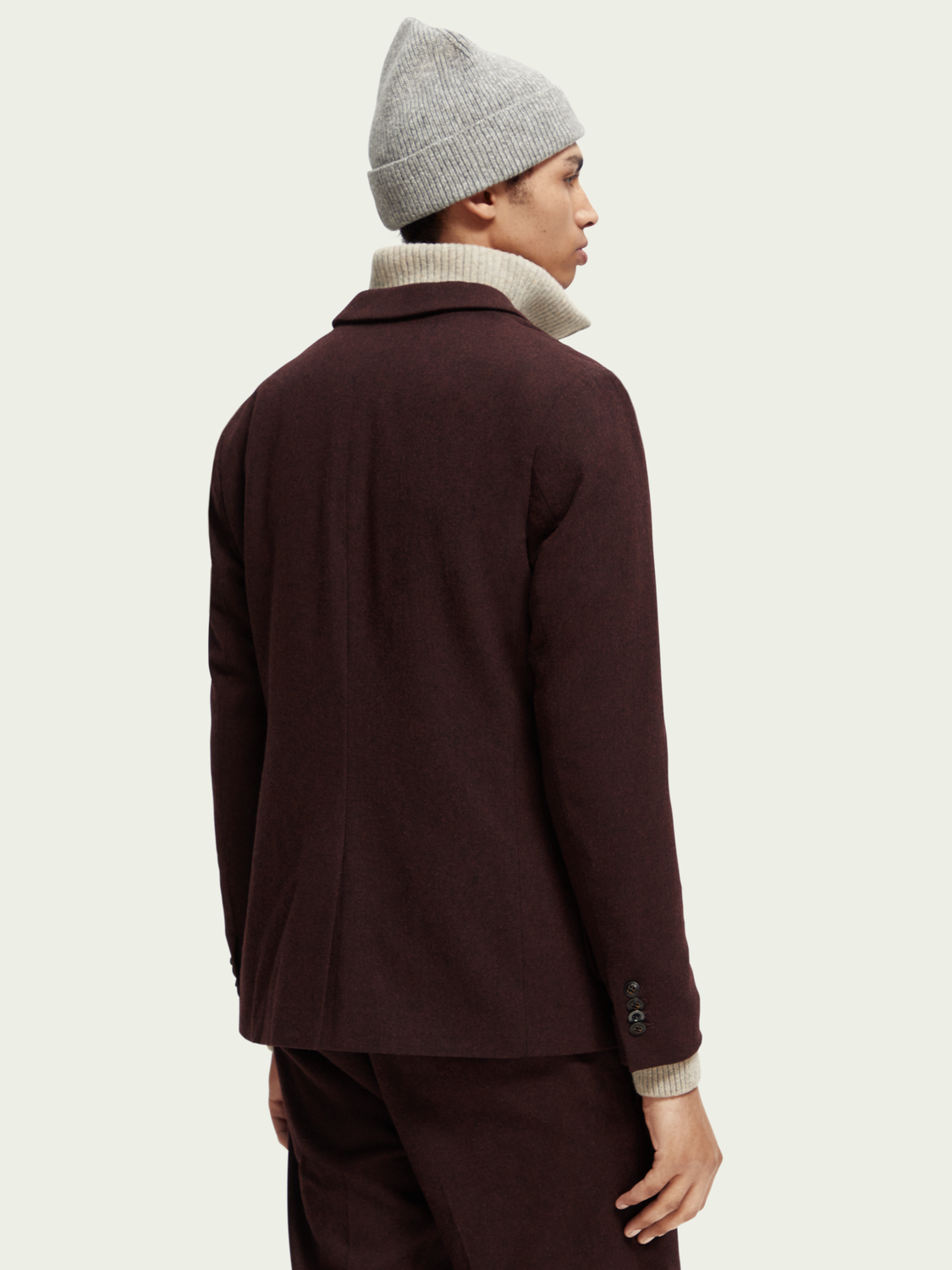 Wool-Blended Single-Breasted Blazer | Scotch And Soda Outlet