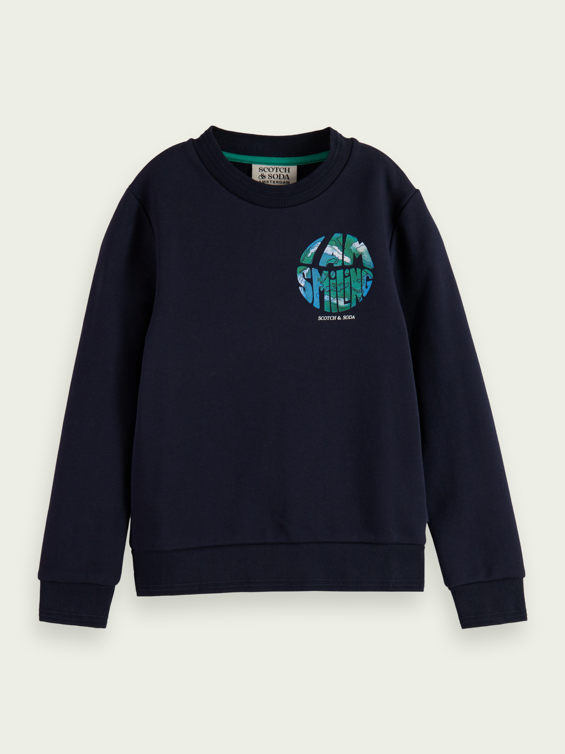 Scotch Soda Outlet | Artwork Crewneck Sweatshirt
