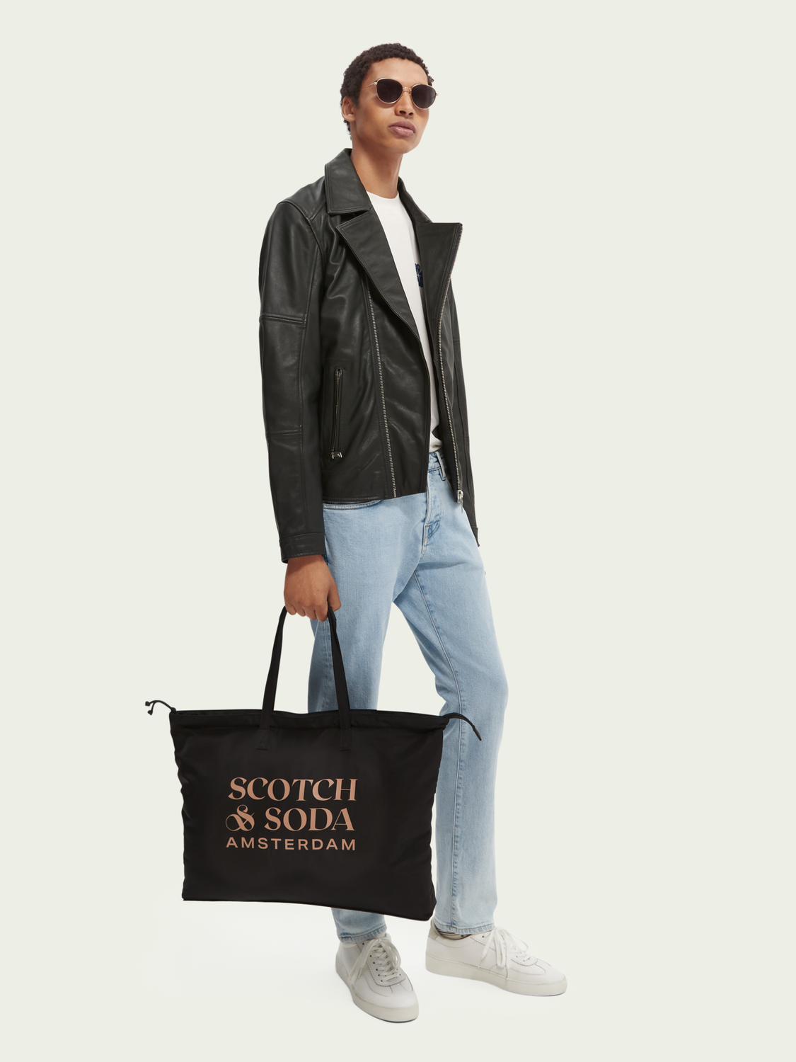 The Centraal Unisex Foldaway Tote Bag | scotch & soda outlet