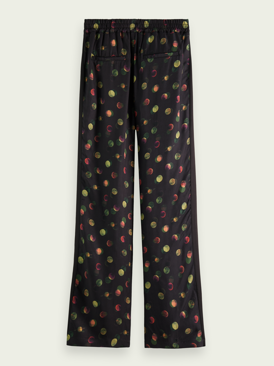 Gia Mid-Rise Wide-Leg Elasticated Trousers | scotch & soda outlet