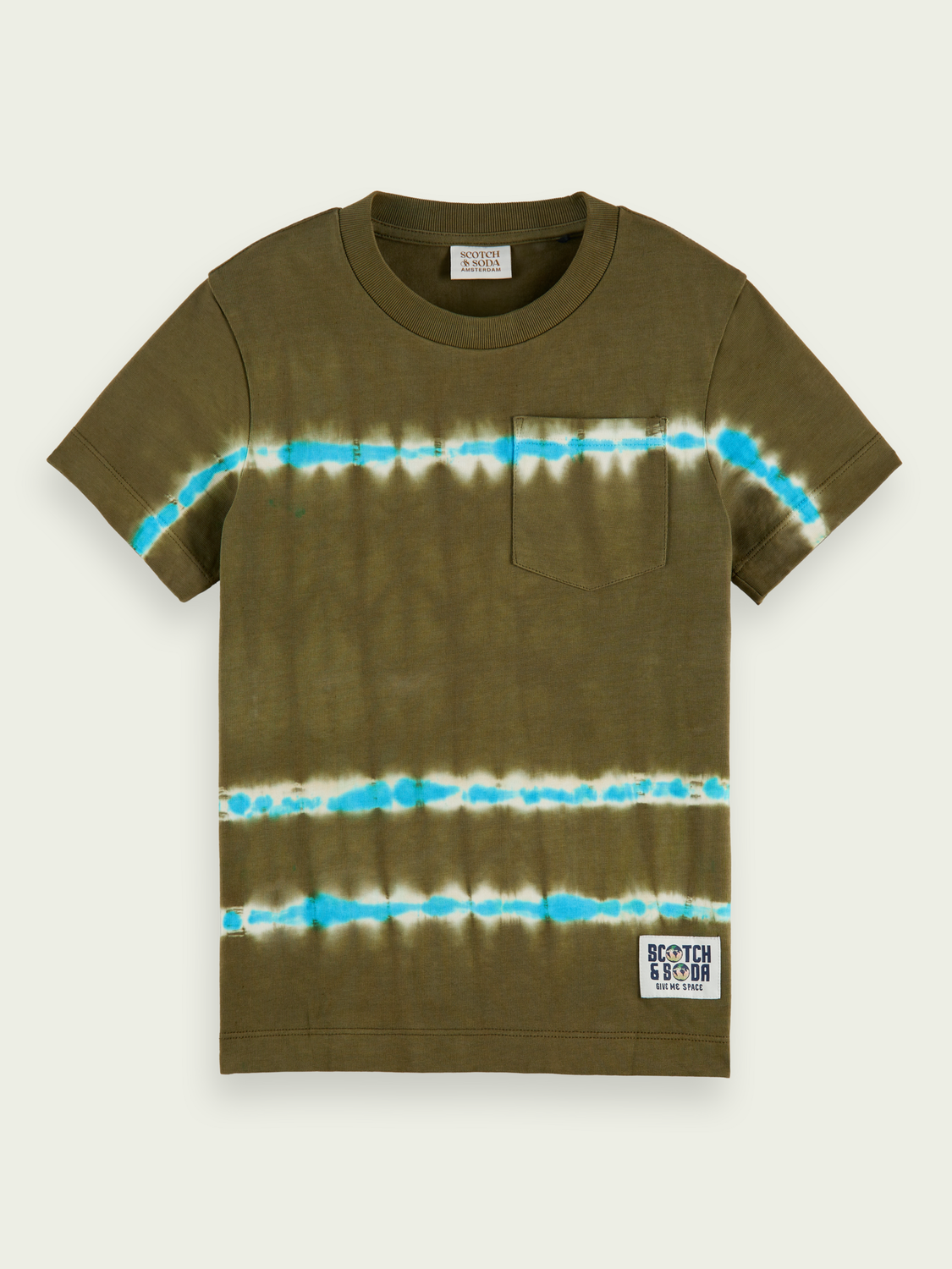 Relaxed-Fit Organic Short Sleeve Tie-Dye T-Shirt
