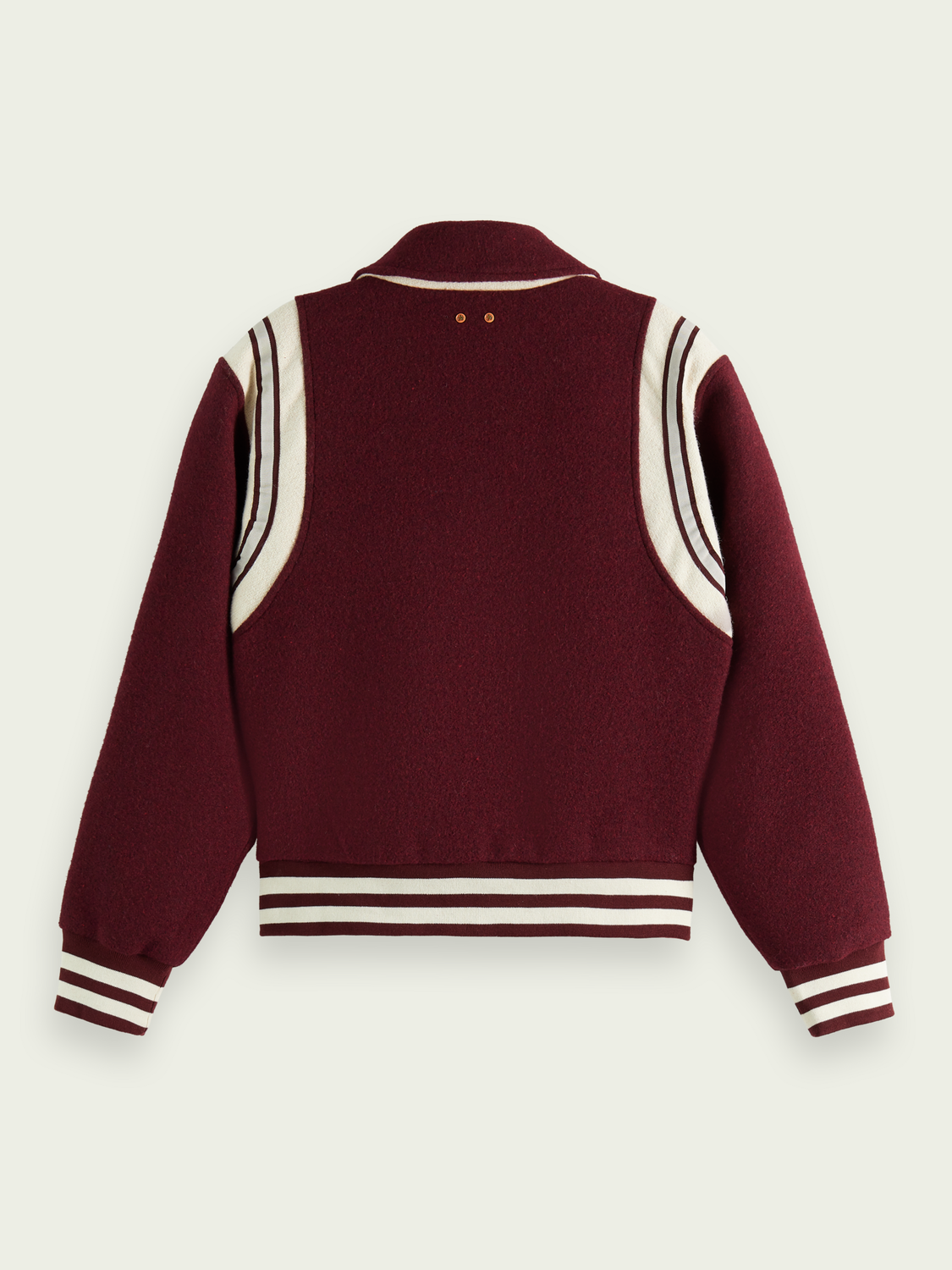 Wool-Blended Varsity Jacket | scotch & soda outlet