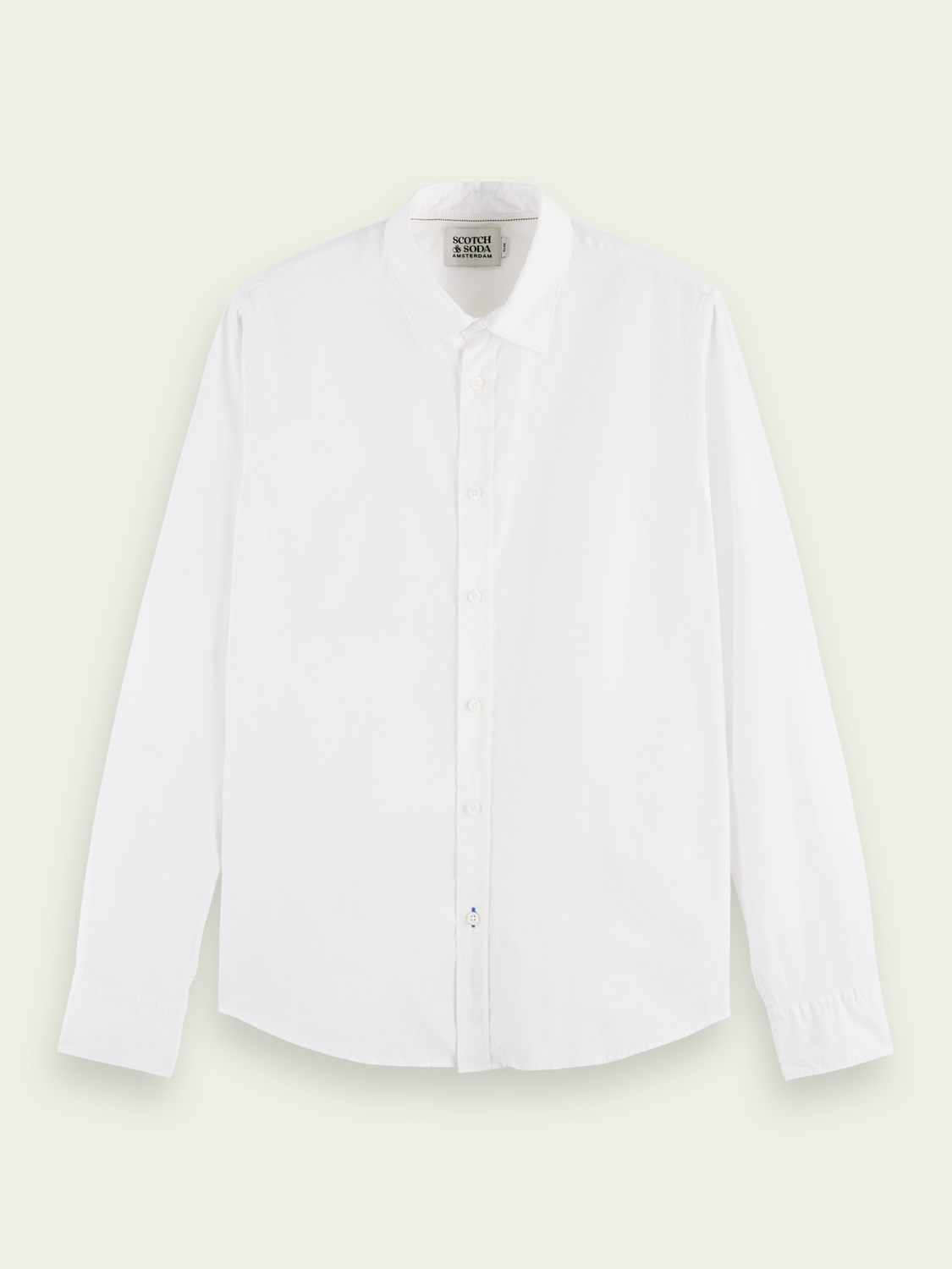 Essential Organic Slim Fit Shirt | Scotch And Soda Outlet