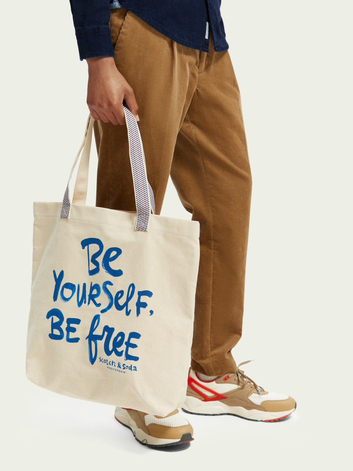 Printed Canvas Tote | Scotch And Soda Outlet