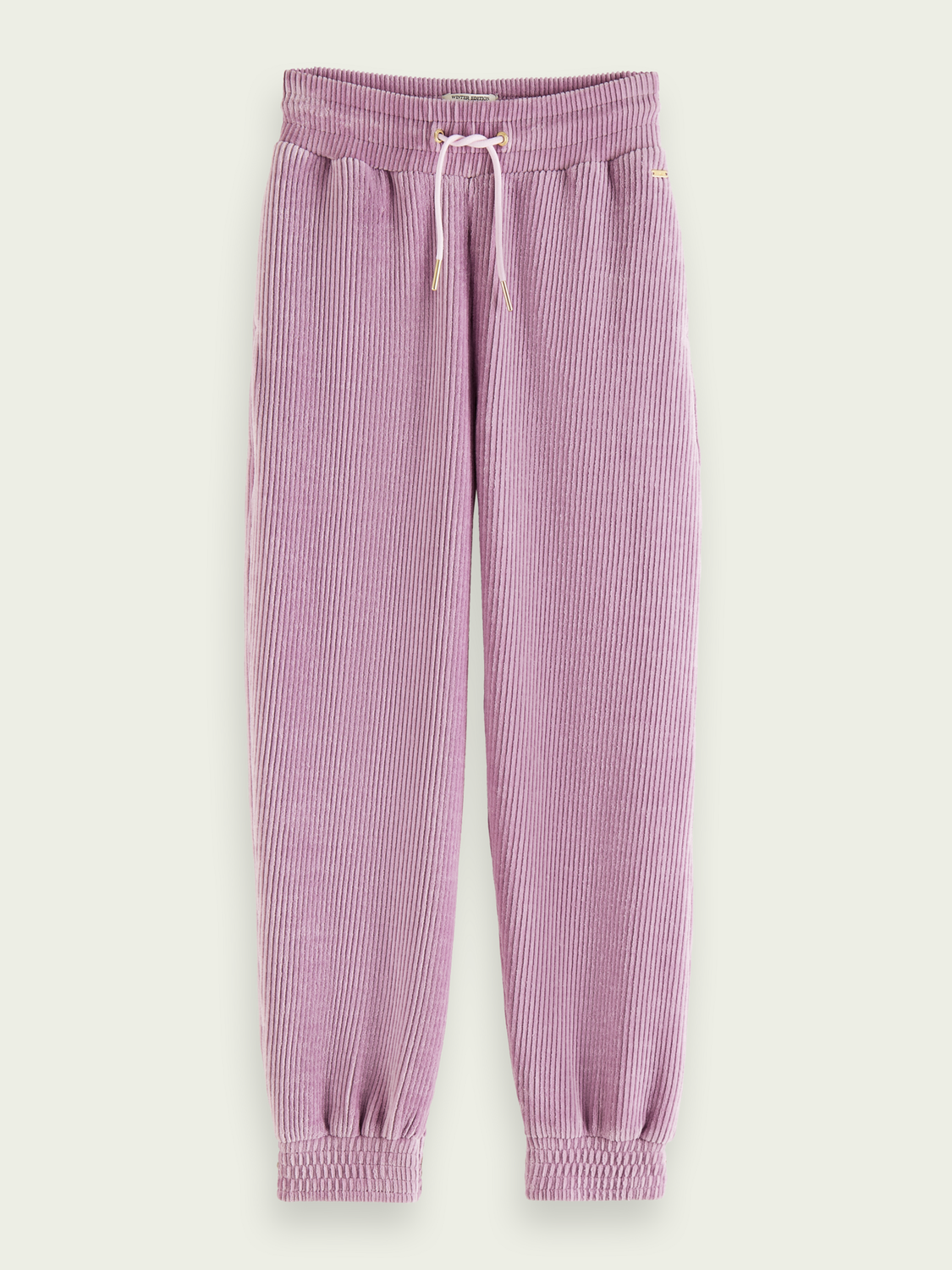 Relaxed Tapered Fit Corduroy Sweatpants
