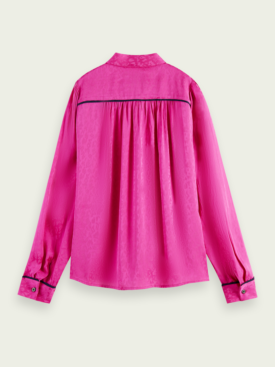 Slim Fit Piped Shirt | scotch & soda outlet