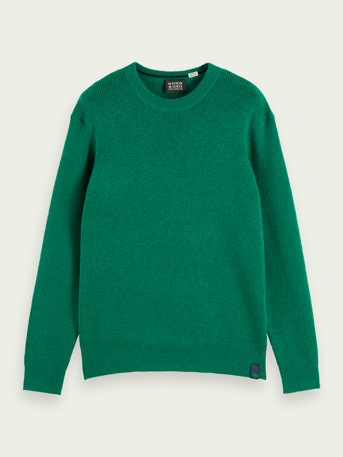 Rib Knit Crewneck Sweater | Scotch And Soda Outlet