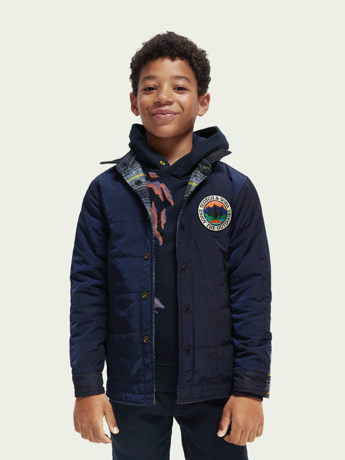 Yarn Dyed Check Overshirt