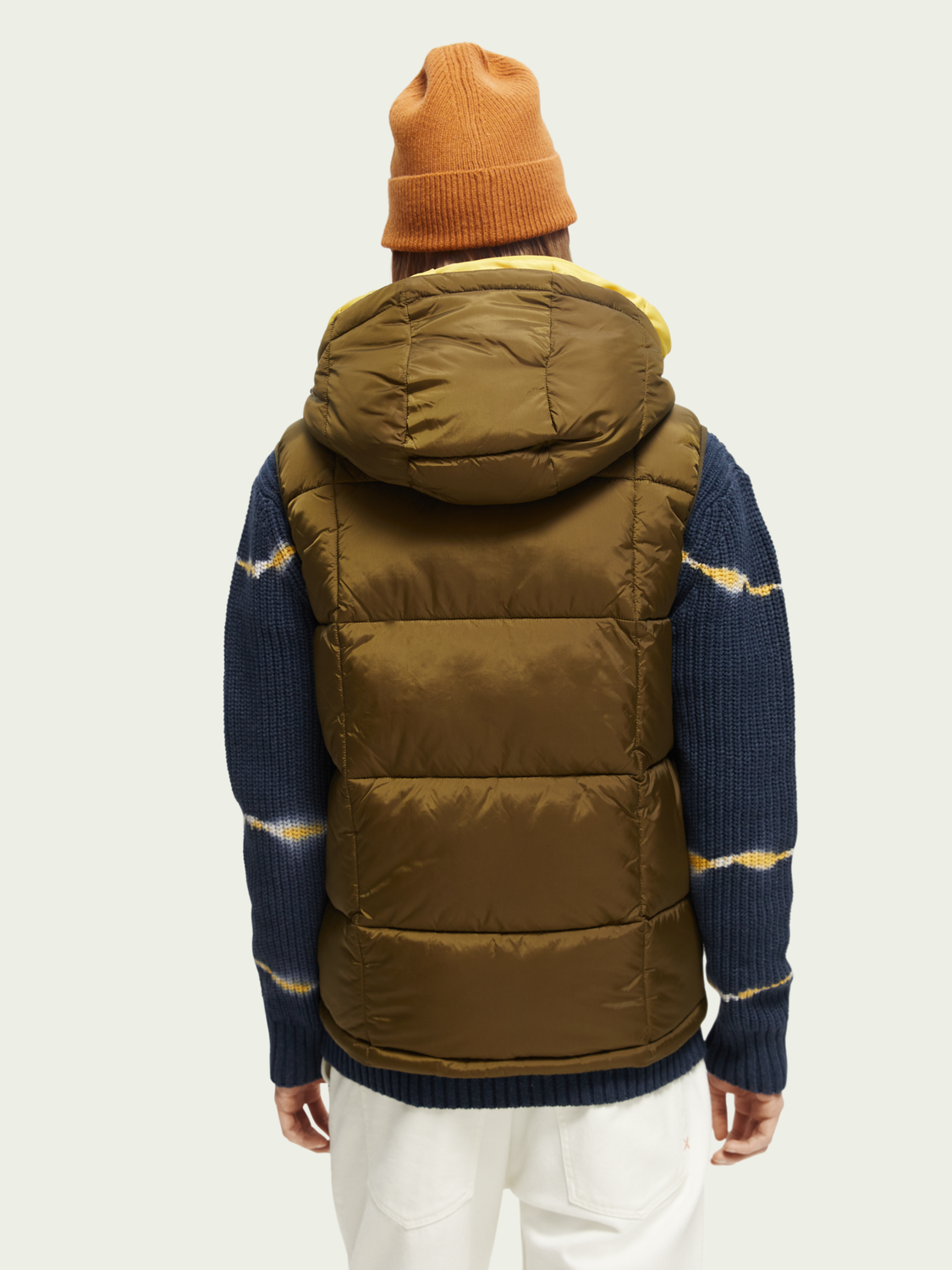 Hooded Quilted Bodywarmer | Scotch And Soda Outlet
