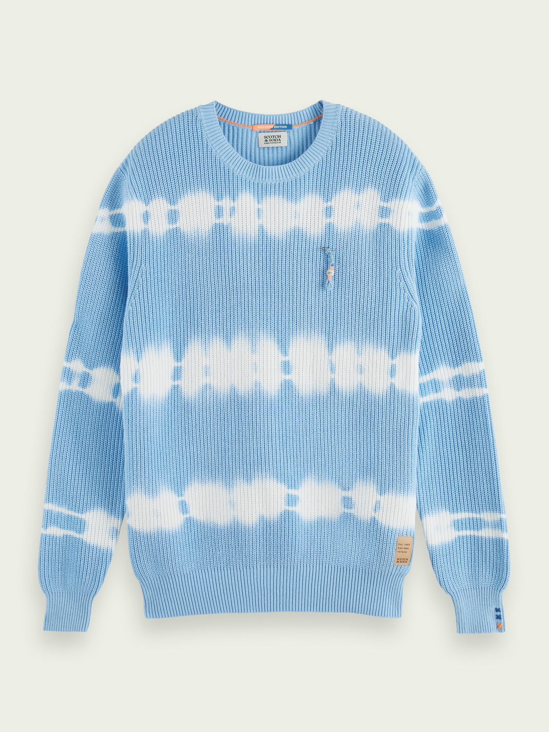 Chunky-Knit Tie-Dye Organic Sweater | Scotch And Soda Outlet