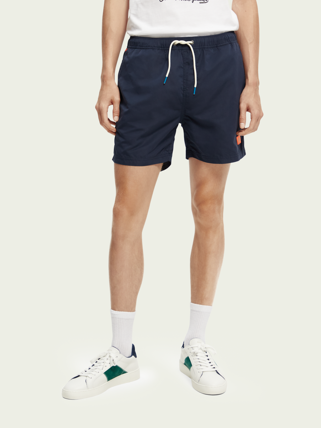 Short-Length Printed Swim Shorts | Scotch And Soda Outlet