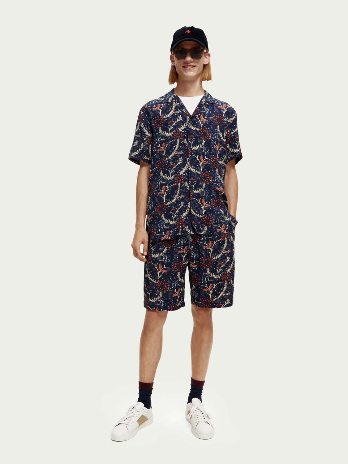 Printed Camp Shirt | Scotch And Soda Outlet