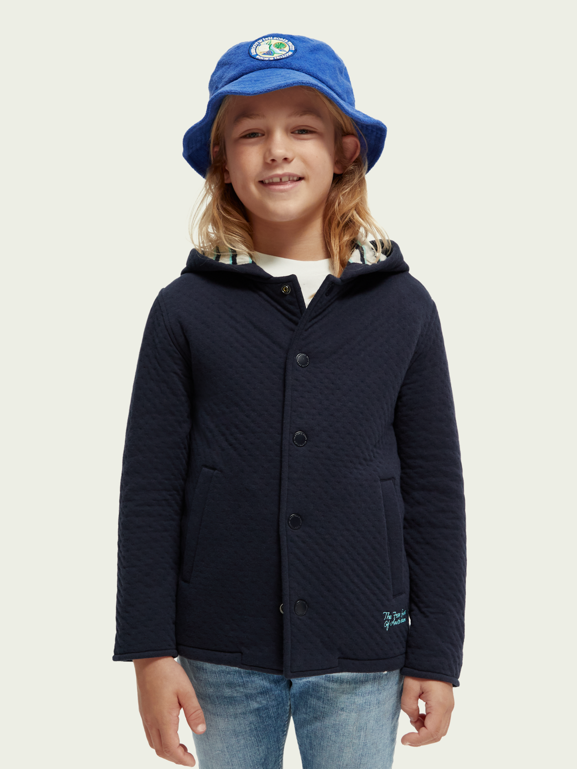 Scotch Soda Outlet | Bonded Jersey Hoodie