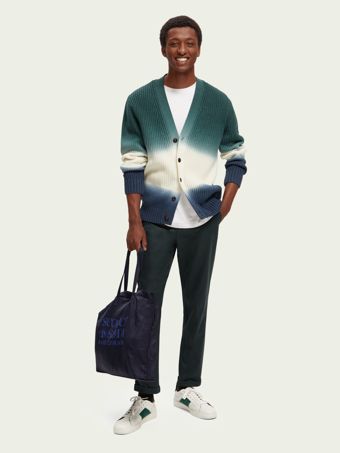 The Drift Regular Tapered Cotton-Blend Twill Chino | Scotch And Soda Outlet