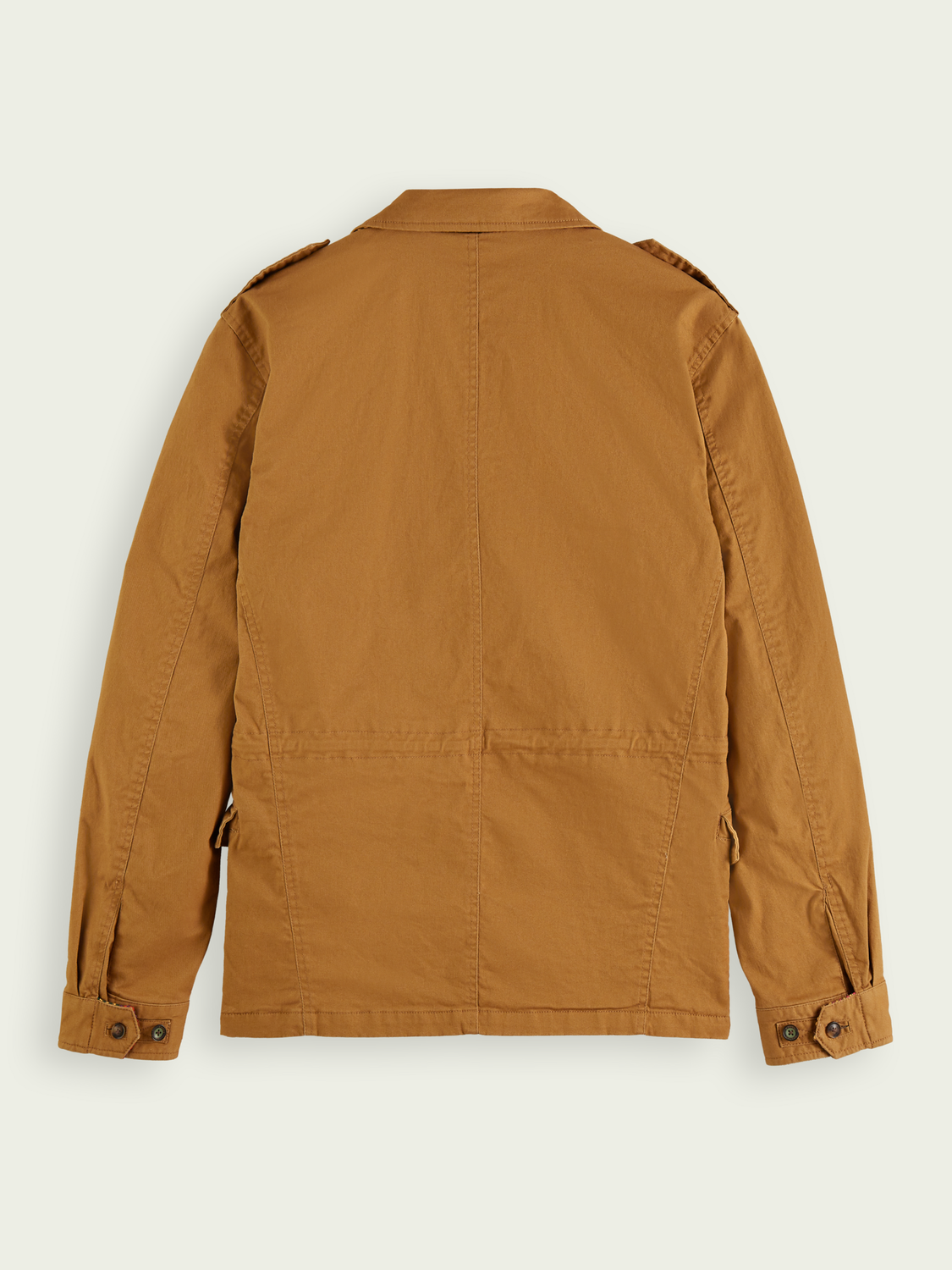 Contrast-Trimmed Army Jacket | Scotch And Soda Outlet