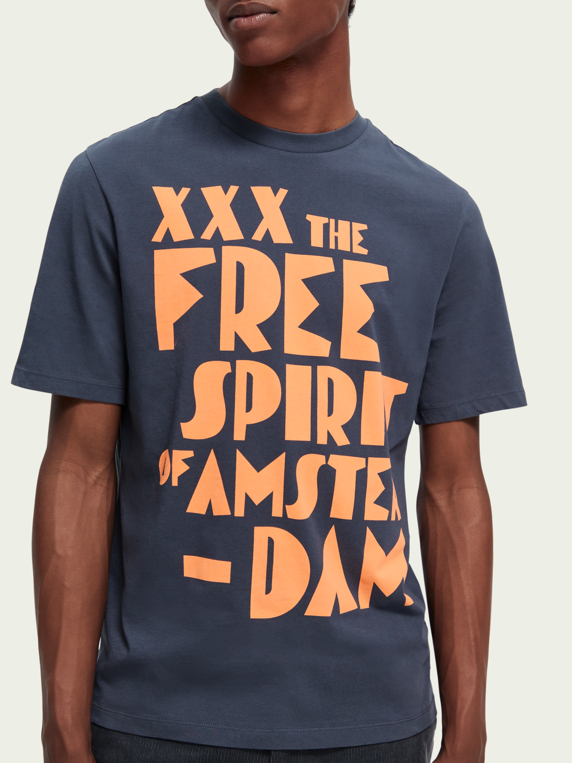 Free Spirit Artwork T-Shirt | Scotch And Soda Outlet