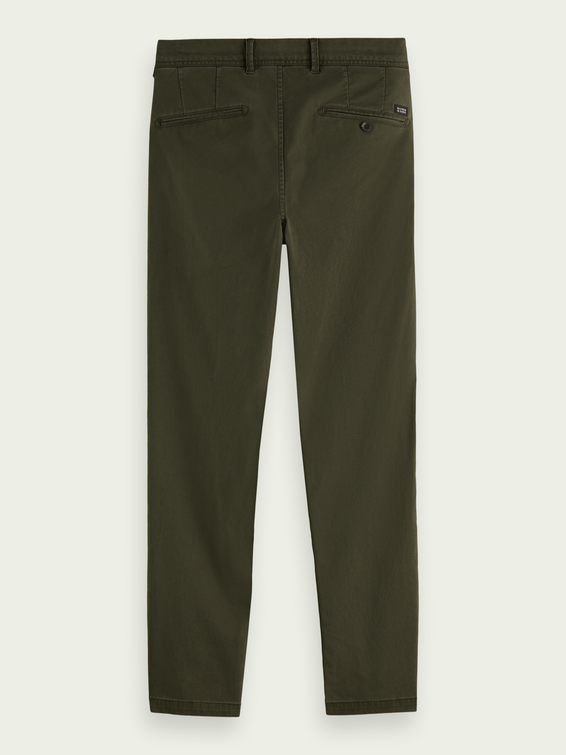 Stuart Regular Slim Fit Organic Cotton Chino | Scotch And Soda Outlet
