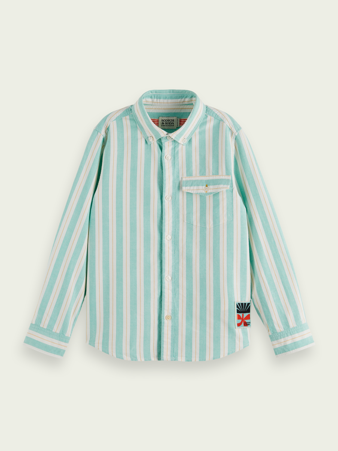 Yarn-Dyed Organic Cotton Oxford Shirt