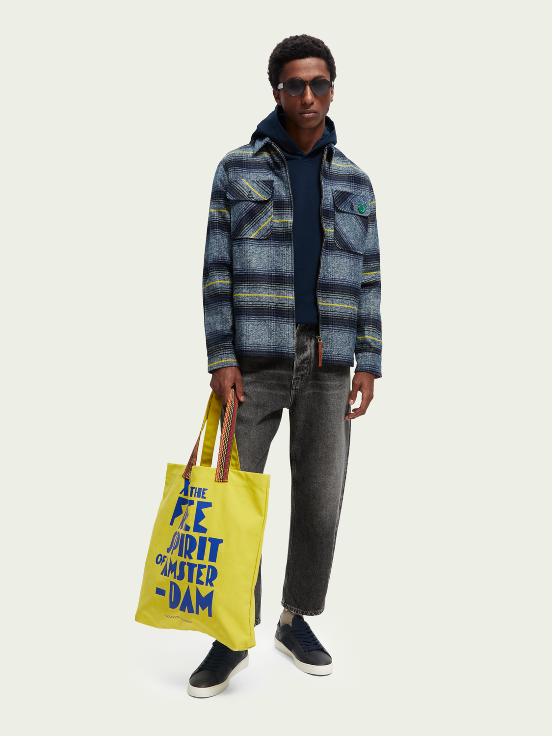 Printed Canvas Tote | Scotch And Soda Outlet