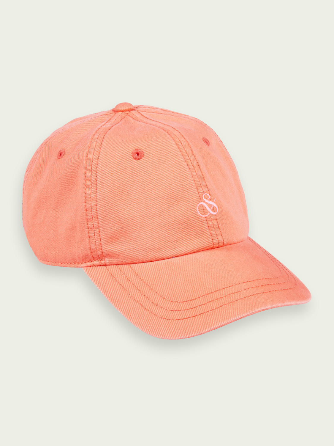 Cotton Twill Embroidered Cap | scotch & soda outlet
