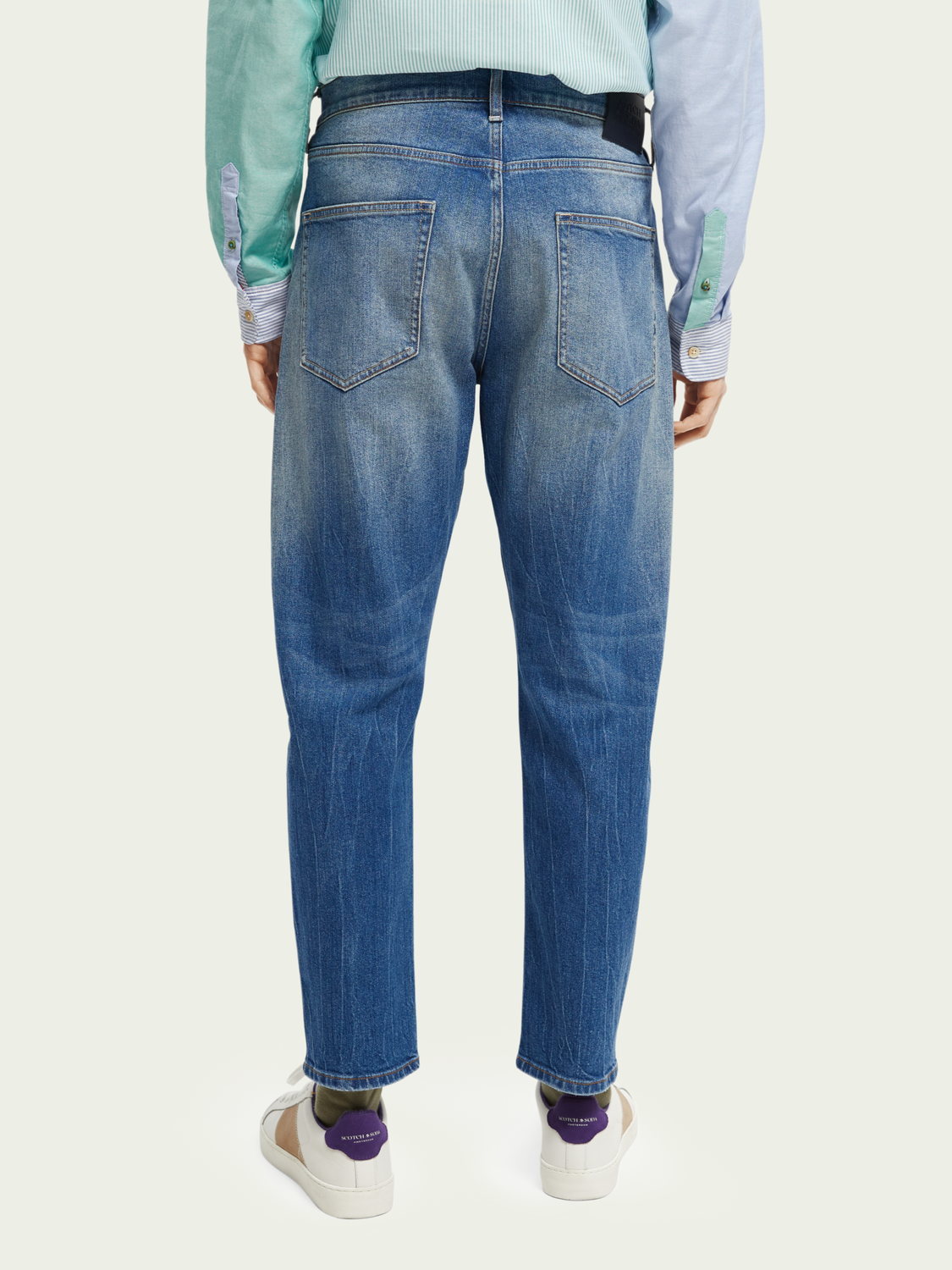 The Dean Loose Tapered-Fit Jeans - Galaxy Blue | Scotch And Soda Outlet