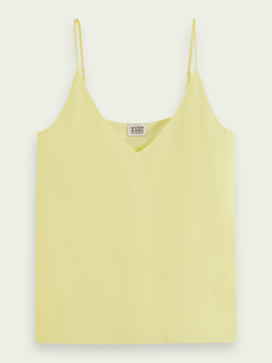 Jersey V-Neck Tank Top | scotch & soda outlet