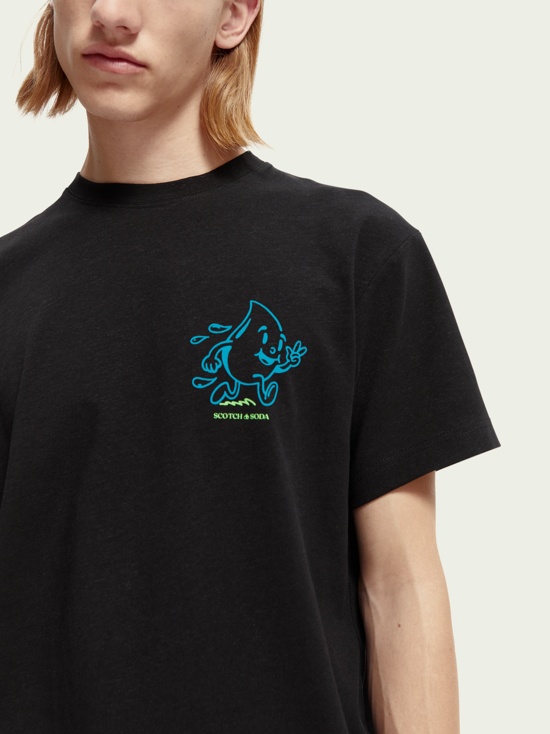 Unisex Trees For All Crewneck T-Shirt | scotch & soda outlet