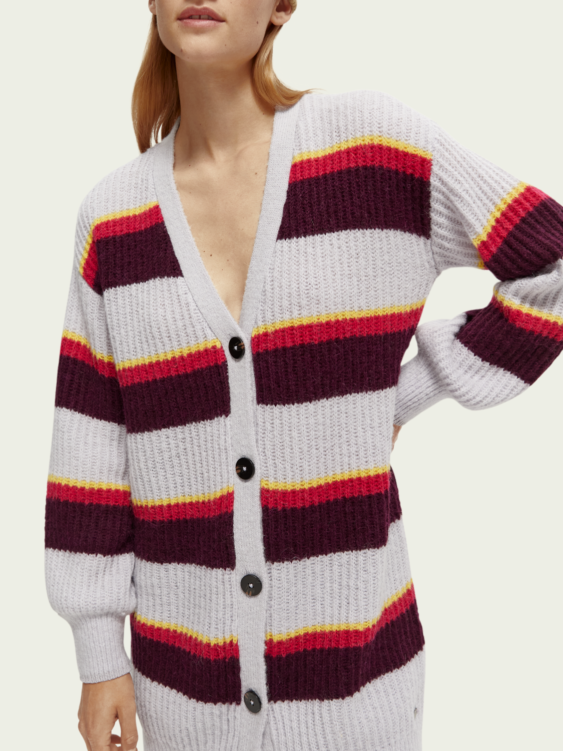 Knitted V-Neck Cardigan | scotch & soda outlet