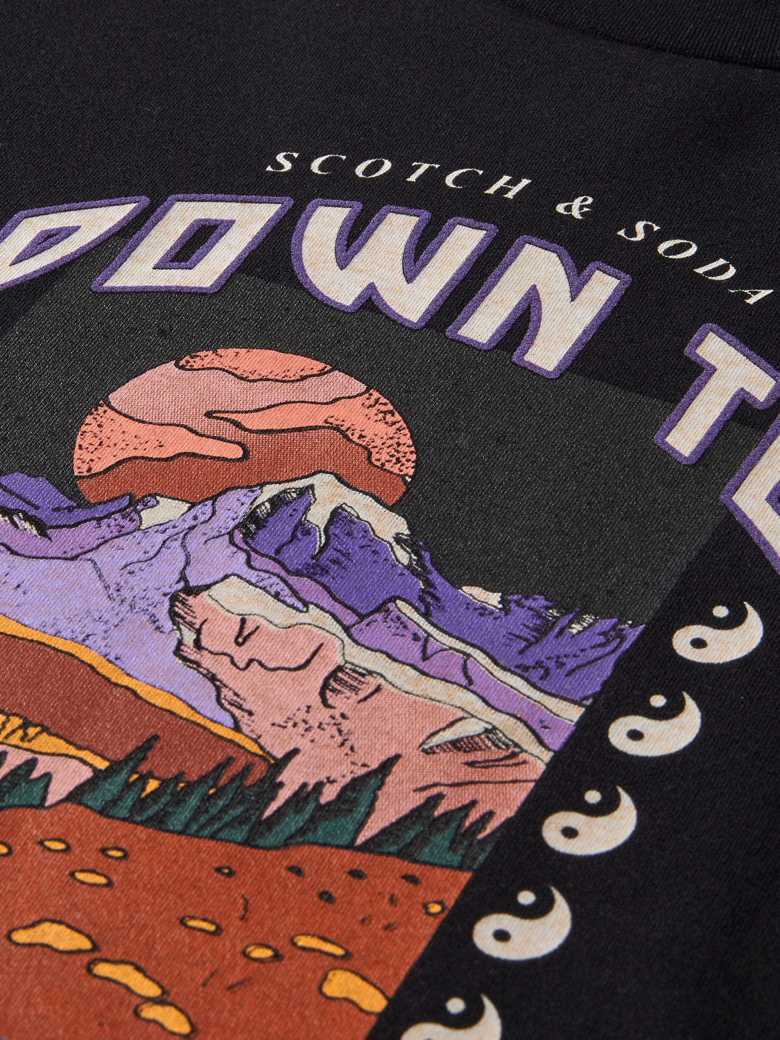 Relaxed-Fit Artwork Crewneck Sweatshirt | scotch & soda outlet