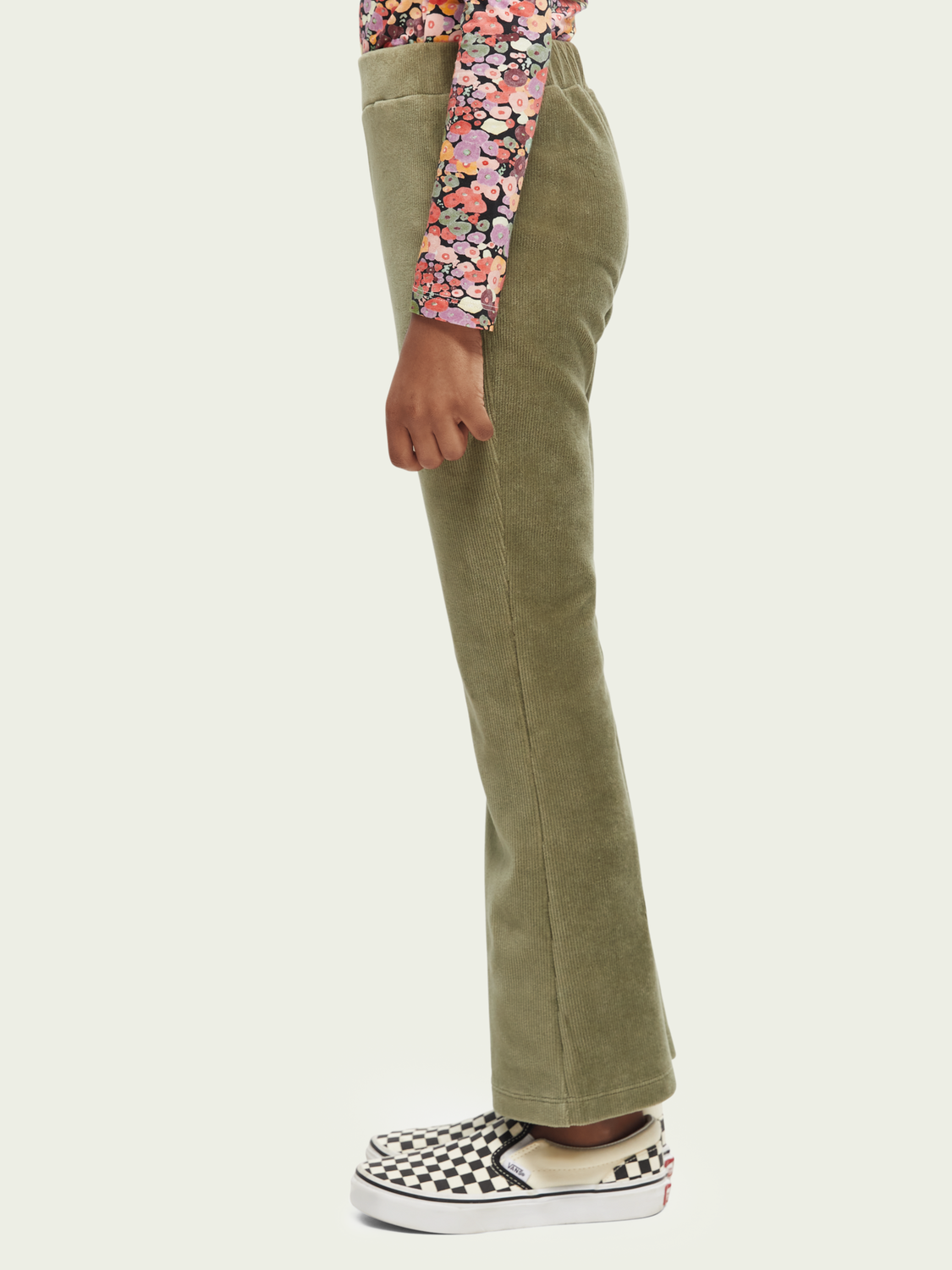 Corduroy Flared Leggings