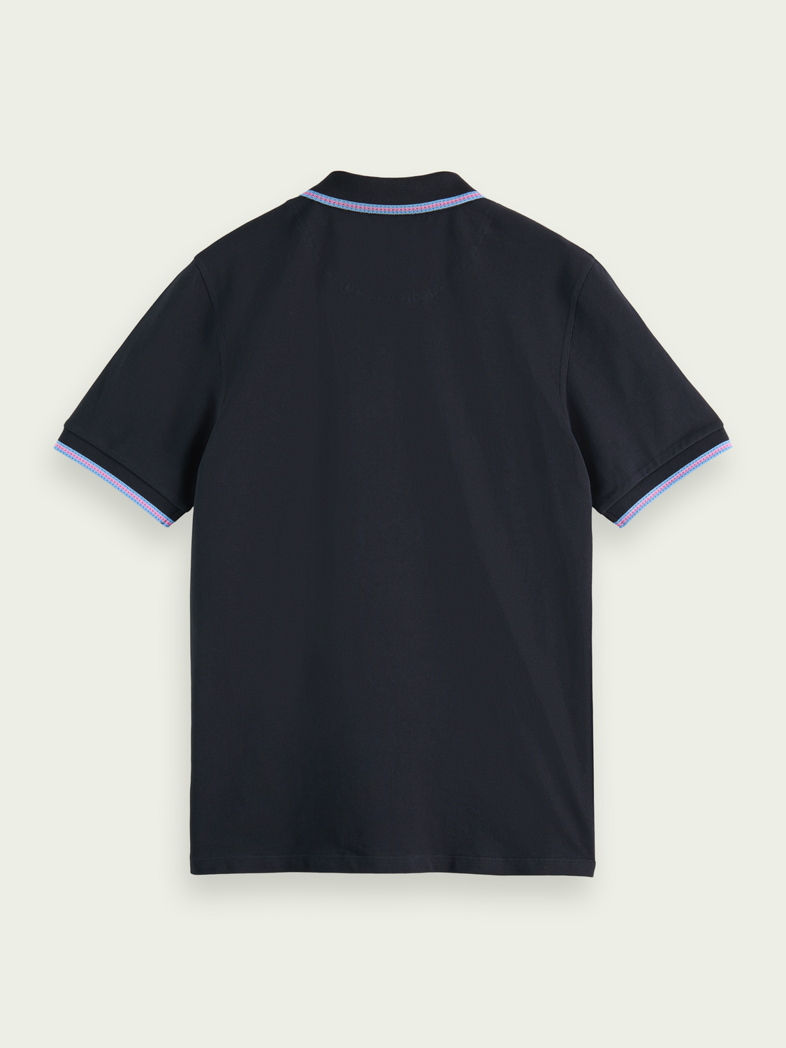 Organic Cotton Contrast-Tipped Pique Polo | Scotch And Soda Outlet