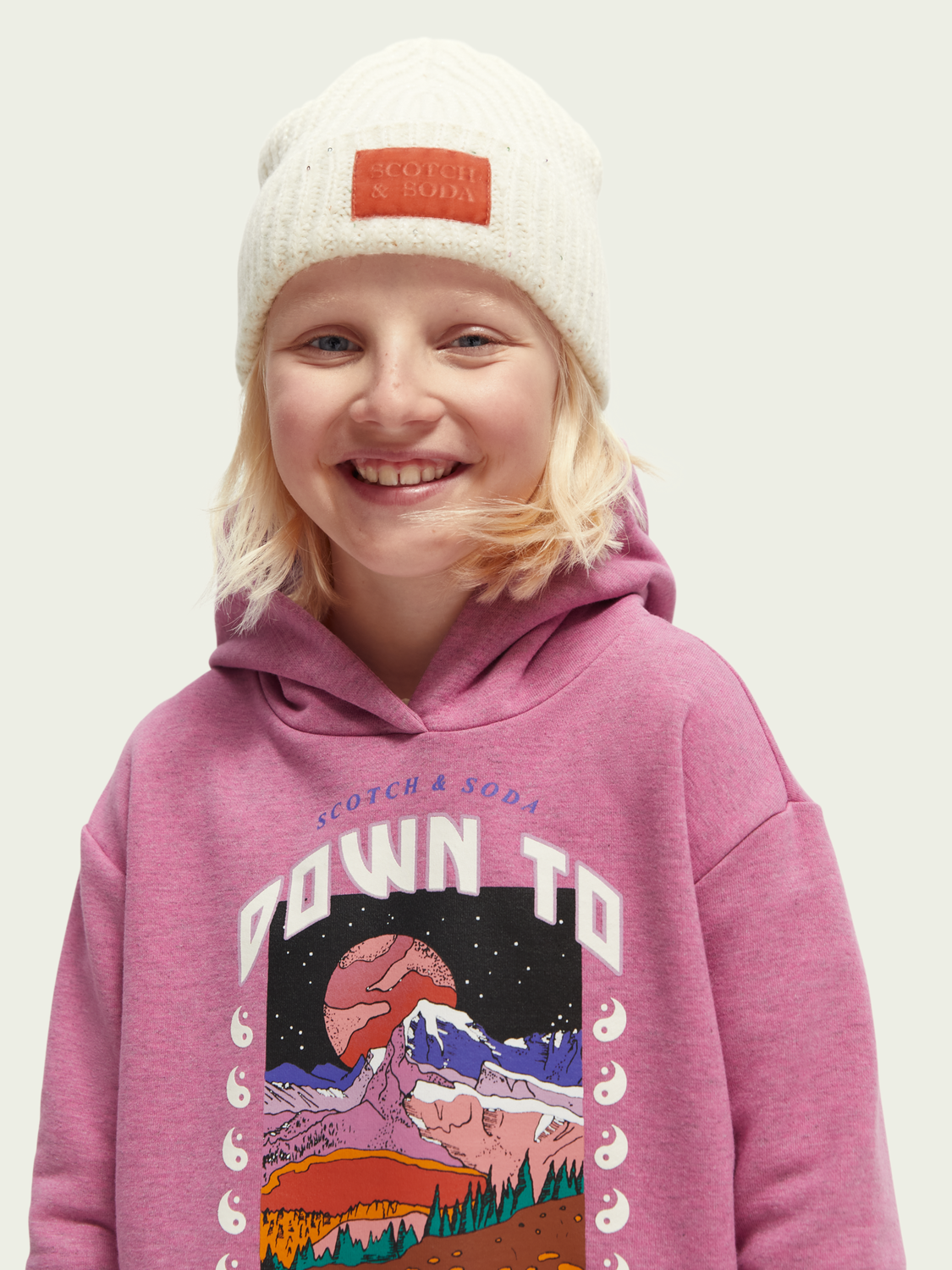 Scotch Soda Outlet | Loose Fit Artwork Hoodie