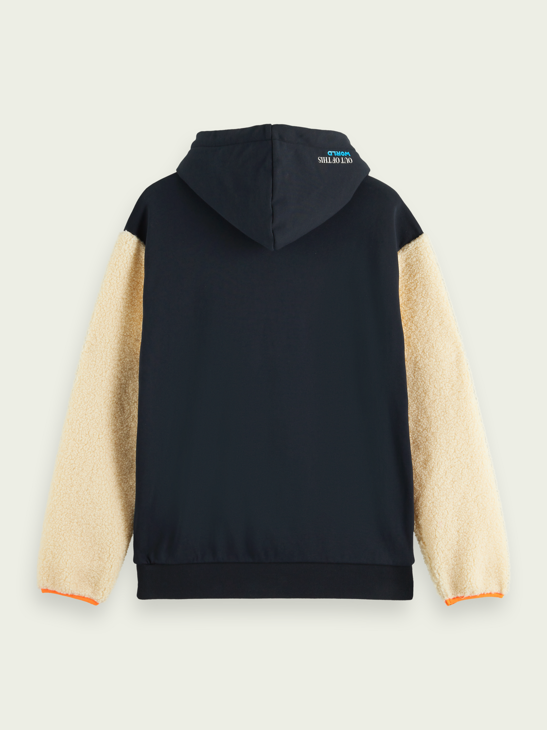 Organic Teddy Felpa Artwork Hoodie | Scotch And Soda Outlet