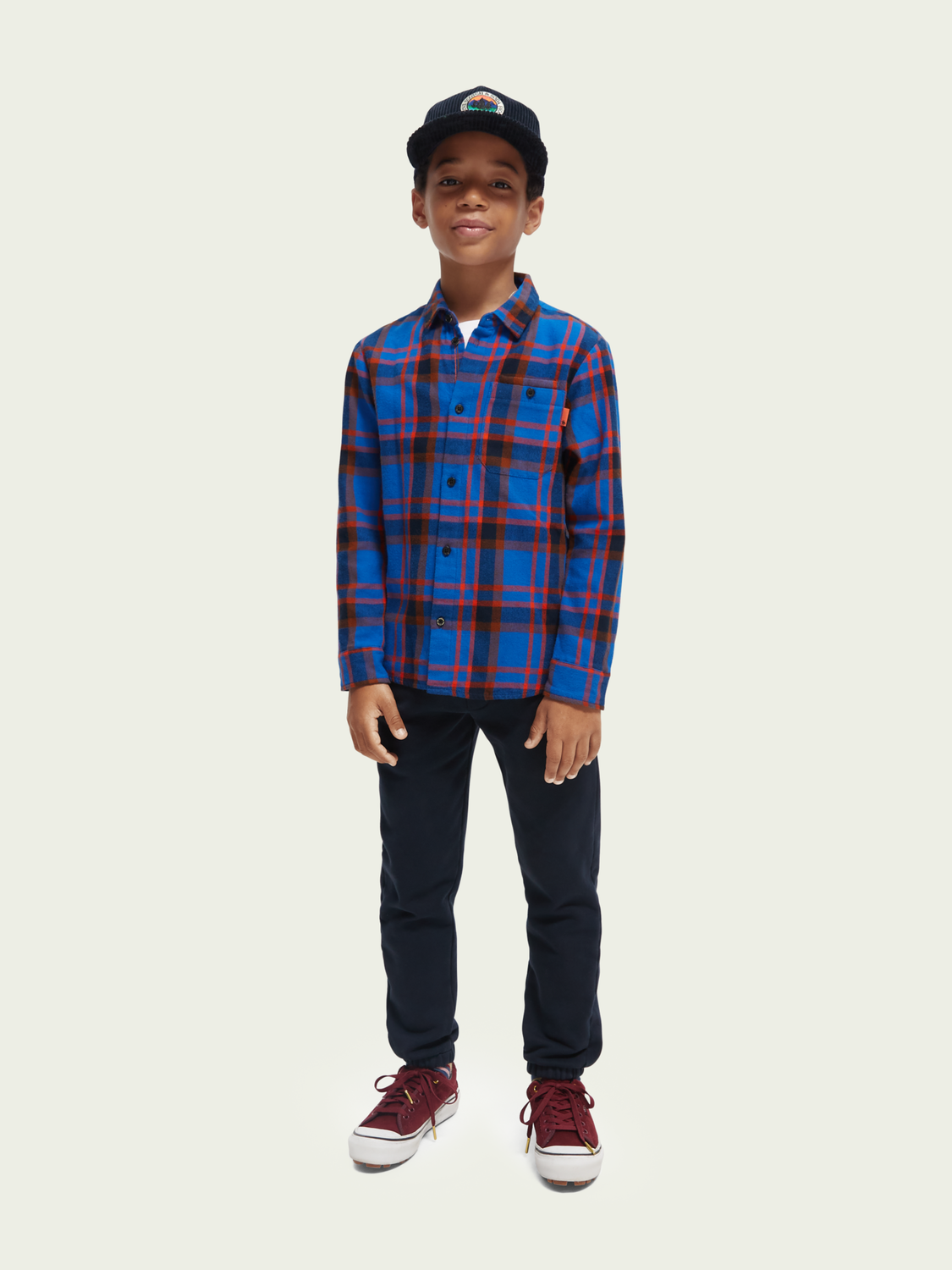Regular Fit Yarn-Dyed Checked Shirt