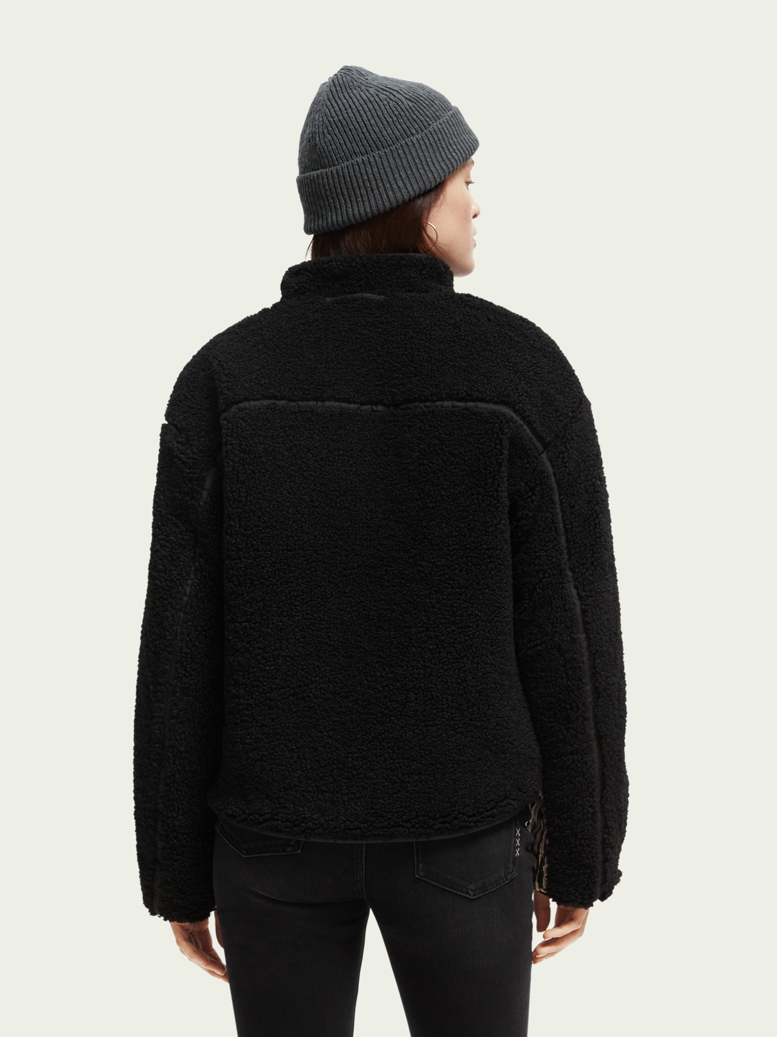 Reversible Teddy Jacket | scotch & soda outlet