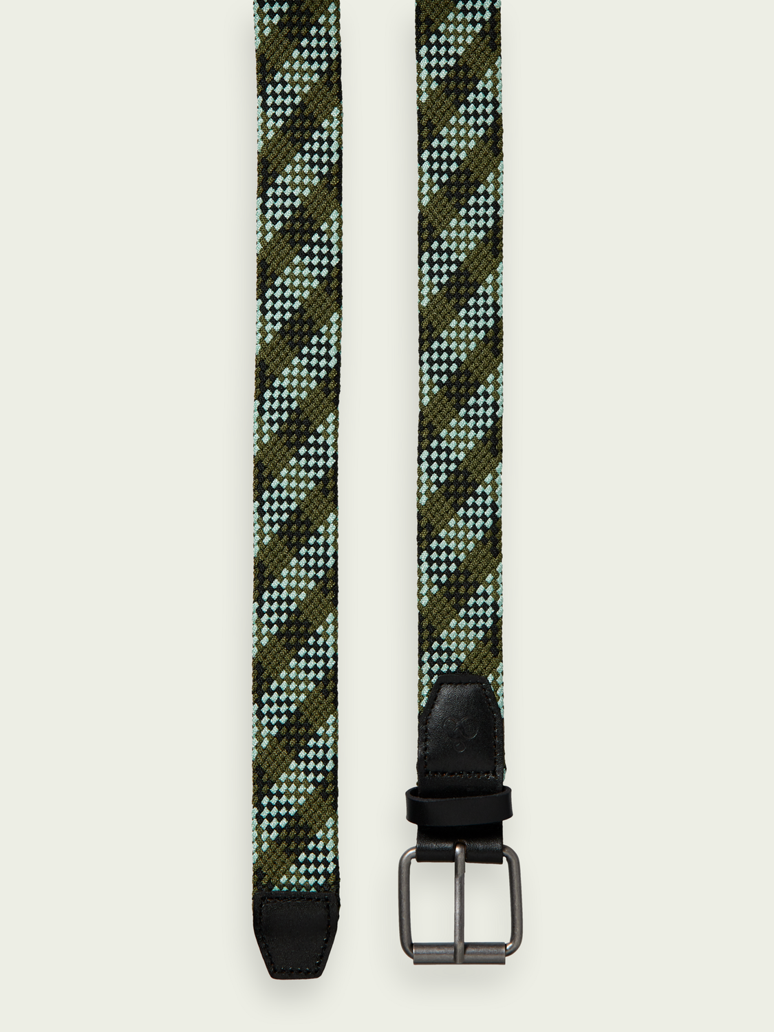 Leather-Trimmed Tape Belt | Scotch And Soda Outlet