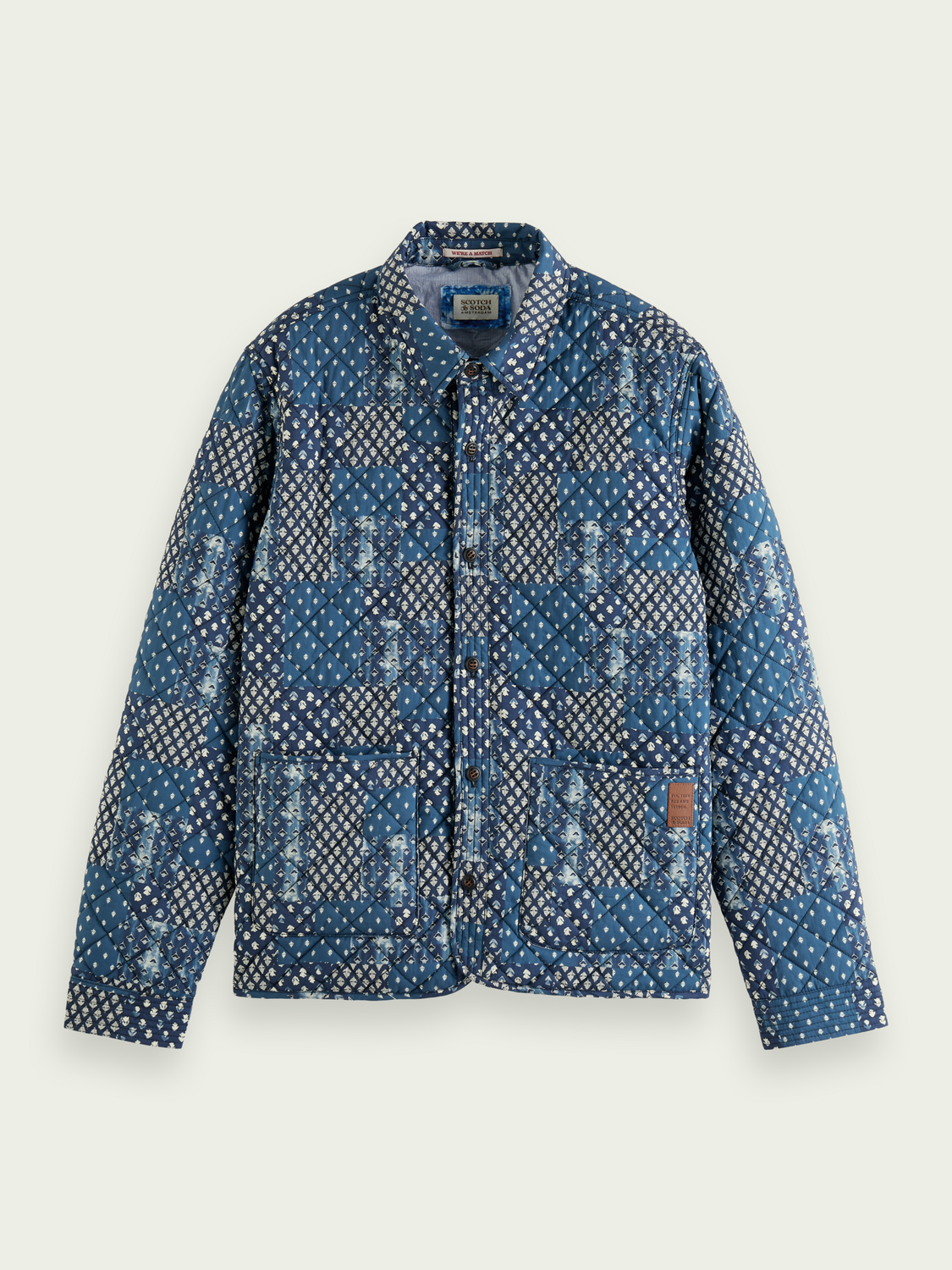 Quilted Overshirt | Scotch And Soda Outlet