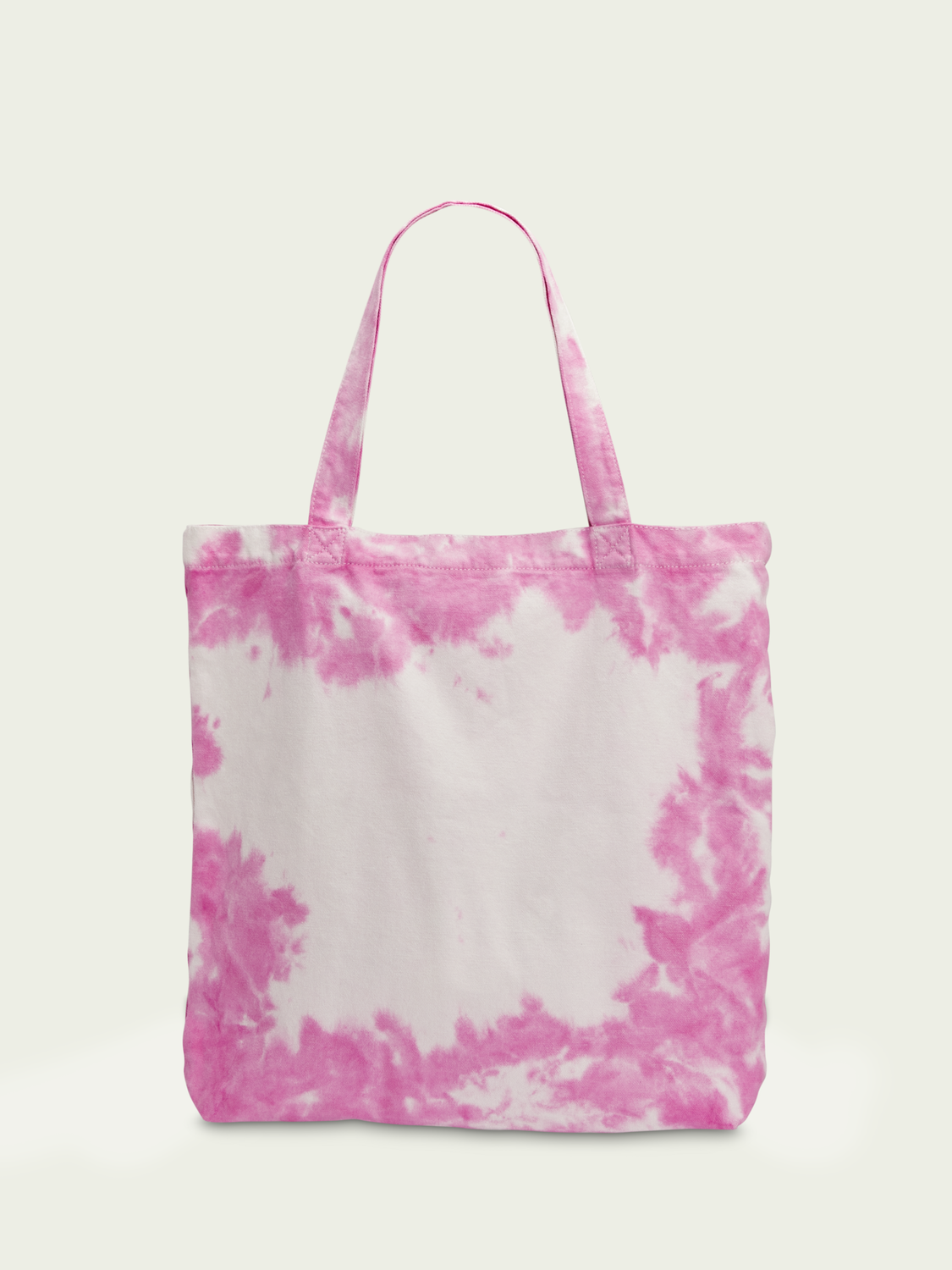 Tie-Dyed Canvas Artwork Tote Bag | Scotch And Soda Outlet