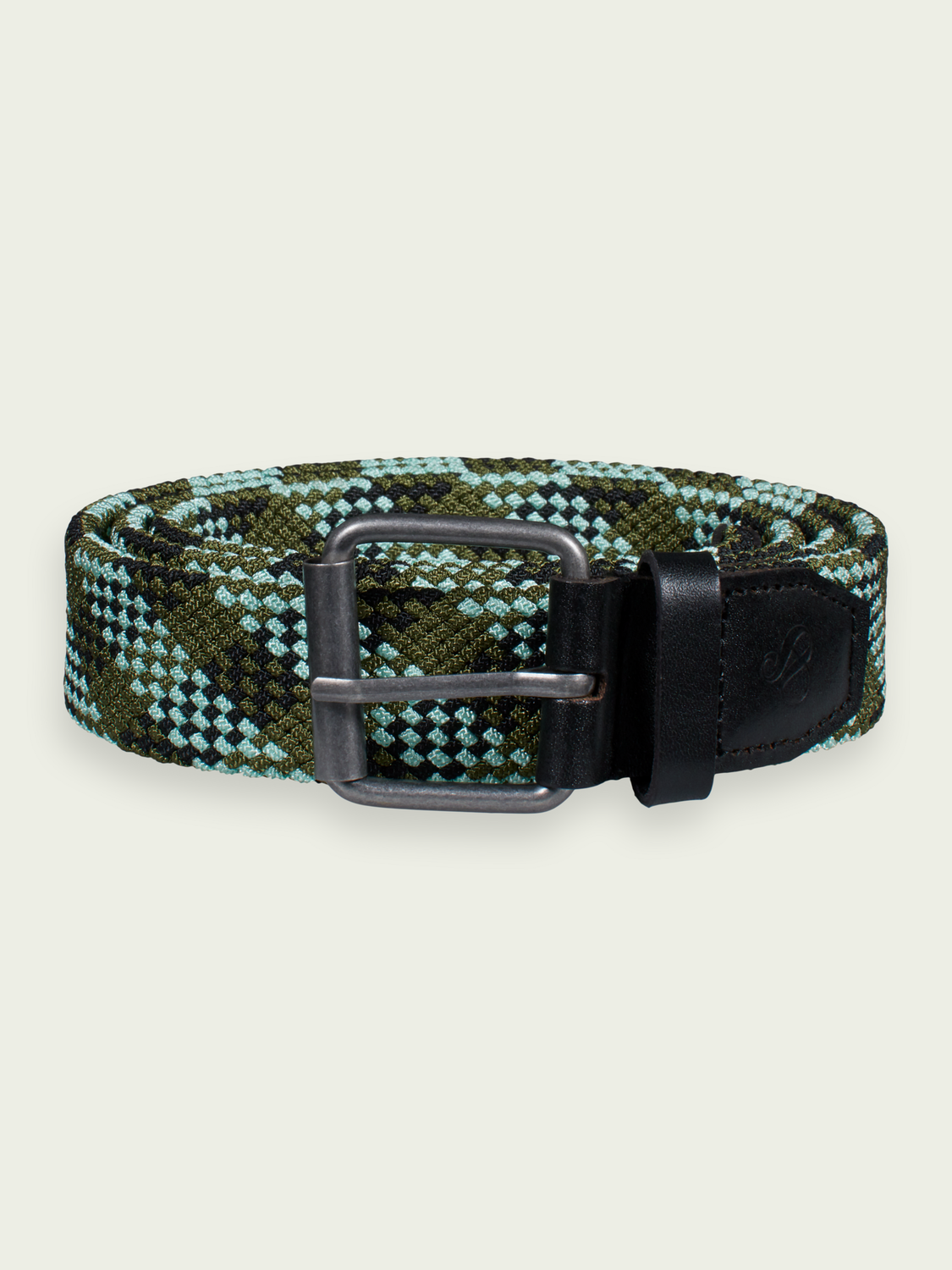 Leather-Trimmed Tape Belt | Scotch And Soda Outlet