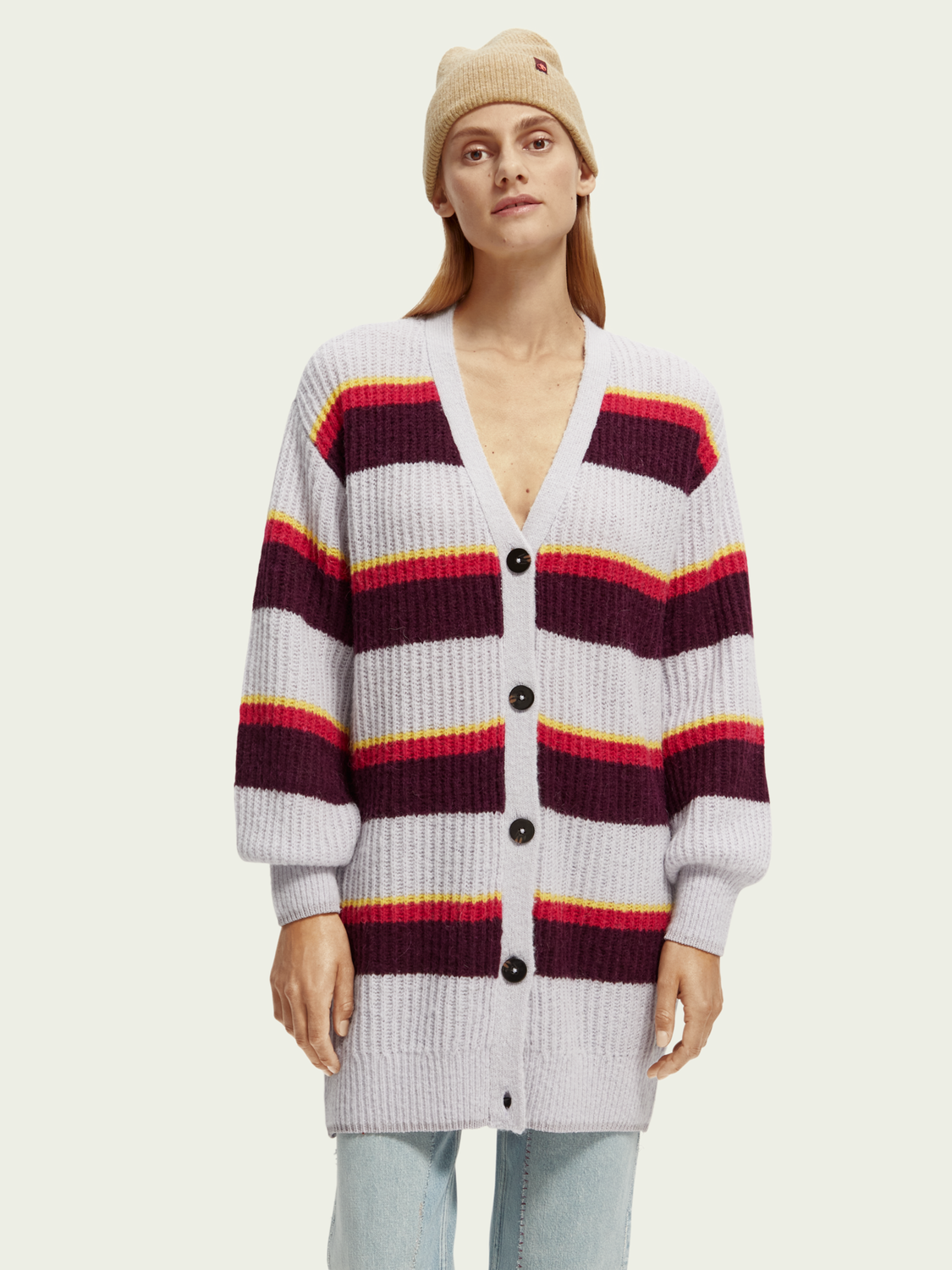 Knitted V-Neck Cardigan | scotch & soda outlet